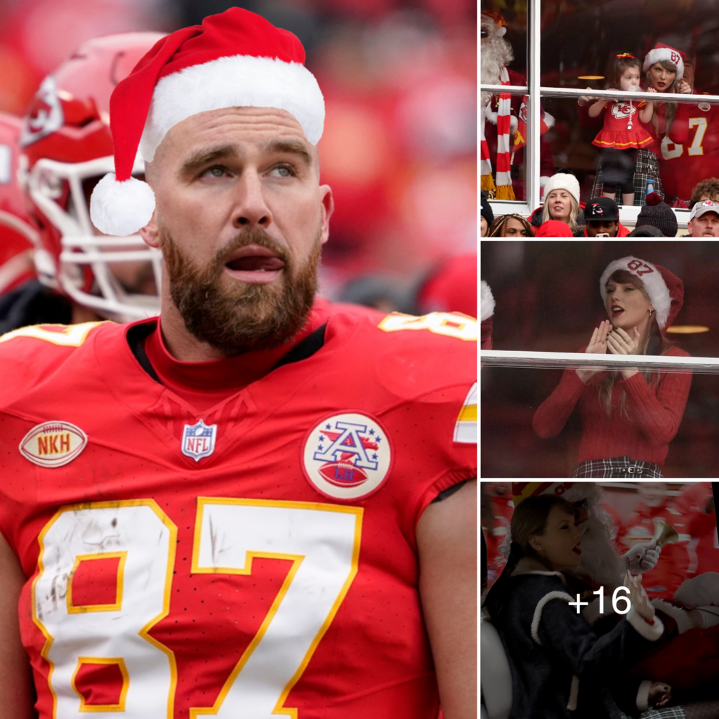 Taylor Swift Spends Christmas Day Cheering for Travis Kelce at Chiefs Game!